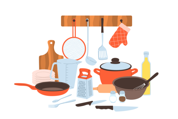 Download Kitchen Utensils. Baking and Cuisine Too - Kitchen Collection