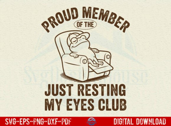 Download Dad Frog Rest Father's Day SVG - Premium Resources