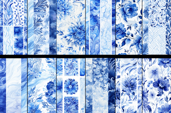 Download Ultramarine Patterns - Premium Resources