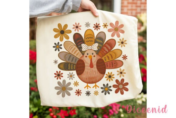 Download Cute Turkey Fall Flowers PNG Clipart - Fall Collection